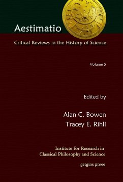 Aestimatio: Critical Reviews in the History of Science (Volume 5) (eBook, PDF)