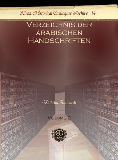 Verzeichnis der arabischen Handschriften (eBook, PDF)