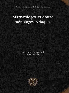 Martyrologes et douze ménologes syriaques (eBook, PDF)
