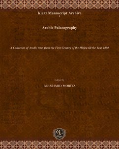 Arabic Palaeography (eBook, PDF)