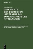 Die endreimende Dichtung und die Prosa der althochdeutschen Zeit (eBook, PDF)