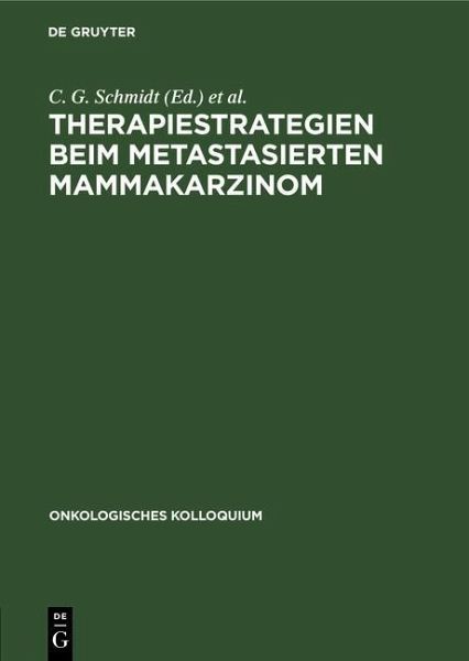Therapiestrategien beim metastasierten Mammakarzinom (eBook, PDF) Therapiestrategien beim metastasierten Mammakarzinom (eBook, PDF)