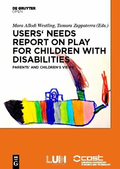 Cover Users' Needs Report on Play for Children with Disabilities (eBook, PDF)