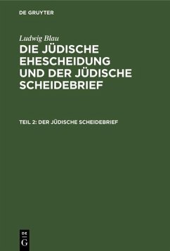 Cover Der jüdische Scheidebrief (eBook, PDF)