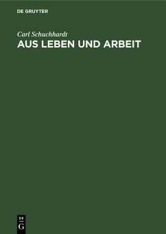 Aus Leben und Arbeit (eBook, PDF) Cover Aus Leben und Arbeit (eBook, PDF)