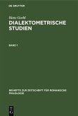 Hans Goebl: Dialektometrische Studien. Band 1 (eBook, PDF)