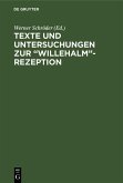 Texte und Untersuchungen zur "Willehalm"-Rezeption (eBook, PDF)