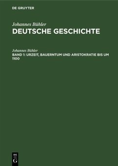 Cover Urzeit, Bauerntum und Aristokratie bis um 1100 (eBook, PDF)