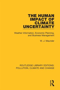 Cover The Human Impact of Climate Uncertainty (eBook, PDF)