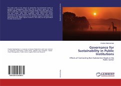 Governance for Sustainability in Public Institutions