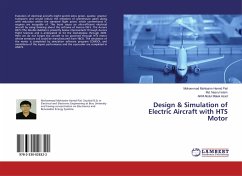 Design & Simulation of Electric Aircraft with HTS Motor