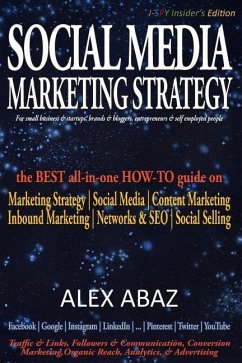SOCIAL MEDIA MARKETING STRATEGY for small businessstartupsbloggers: Marketing StrategySocial MediaContent MarketingSalesFacebookGoogle+InstagramLinked - Abaz, Alex