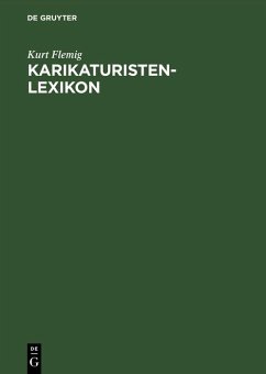 Cover Karikaturisten-Lexikon (eBook, PDF)