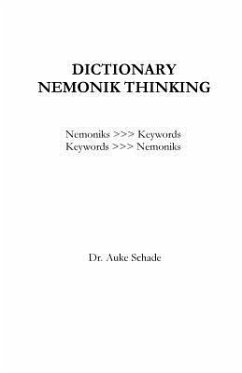 Dictionary Nemonik Thinking - Schade, Auke Jacominus