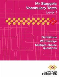 Mr Steggels Vocabulary Tests Level 1 - Steggels, Simon John