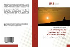 La philosophie de management et des affaires en RD Congo - Buabua Bakalowa, Prosper Mérimée