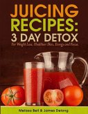 Juicing Recipes; 3 Day Detox For Weight Loss