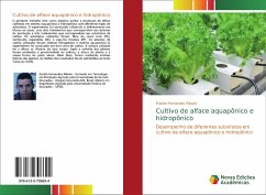 Cultivo de alface aquapônico e hidropônico