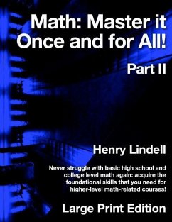 Math. Master it Once and for All!: Part II - Lindell, Henry