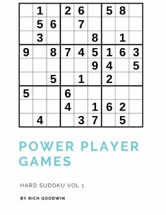 Power Player Games Hard Sudoku Vol 1 - Goodwin, Rich