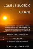 Que le Sucedio a Juan?: Una experiencia extraordinaria que nos abre las puertas para la exploracion y el entendimiento de la interconexion int