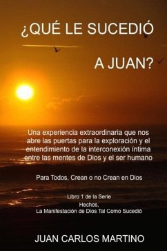 Que le Sucedio a Juan?: Una experiencia extraordinaria que nos abre las puertas para la exploracion y el entendimiento de la interconexion int - Martino, Juan Carlos