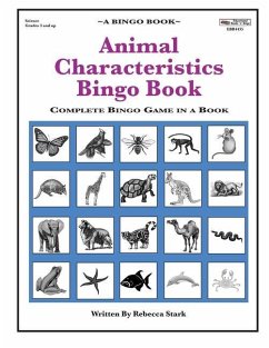 Animal Characteristics Bingo Book: Complete Bingo Game In A Book - Stark, Rebecca