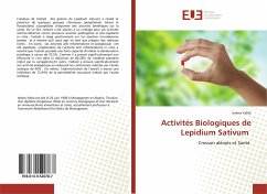 Activités Biologiques de Lepidium Sativum - Yahla, Imène