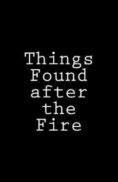 Things Found after the Fire - Voisin, Sean