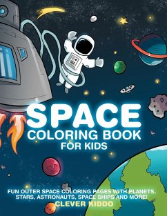 Space Coloring Book for Kids - Clever Kiddo
