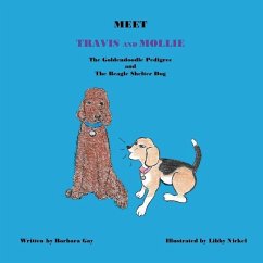 Meet Travis and Mollie, the Goldendoodle Pedigree and the Beagle Shelter Dog - Gay, Barbara