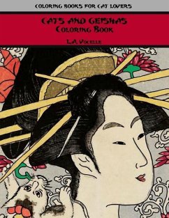 Cats and Geishas Coloring Book - Vocelle, L. A.