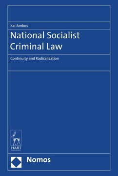 National Socialist Criminal Law (eBook, PDF) - Ambos, Kai