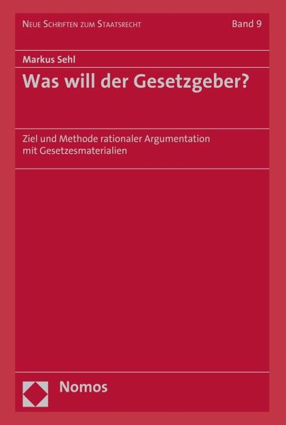 Was will der Gesetzgeber? (eBook, PDF) Was will der Gesetzgeber? (eBook, PDF)