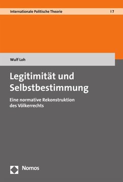 Cover Legitimität und Selbstbestimmung (eBook, PDF)