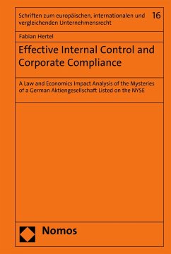 Cover Effective Internal Control and Corporate Compliance (eBook, PDF)