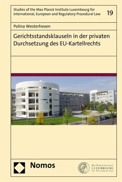 Gerichtsstandsklauseln in der privaten Durchsetzung des EU-Kartellrechts (eBook, PDF) - Westerhoven, Polina
