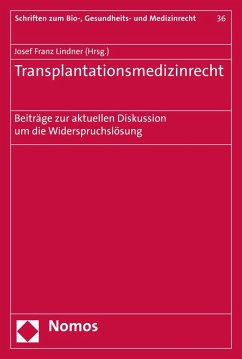 Cover Transplantationsmedizinrecht (eBook, PDF)