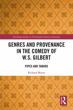 Cover Genres and Provenance in the Comedy of W.S. Gilbert (eBook, ePUB)