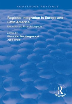 Regional Integration in Europe and Latin America (eBook, PDF) - Haegen, Pierre van der