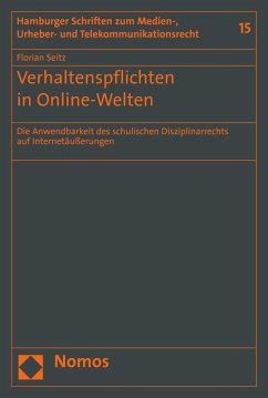 Verhaltenspflichten in Online-Welten (eBook, PDF) - Seitz, Florian