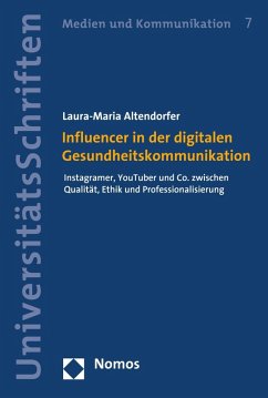 Cover Influencer in der digitalen Gesundheitskommunikation (eBook, PDF)