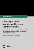 Gütesiegel in der Markt-, Medien- und Sozialforschung (eBook, PDF)