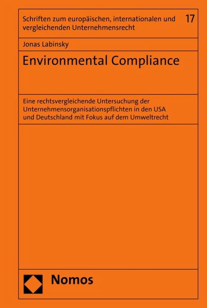 Environmental Compliance (eBook, PDF) Environmental Compliance (eBook, PDF)