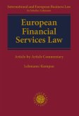 European Financial Services Law (eBook, PDF)