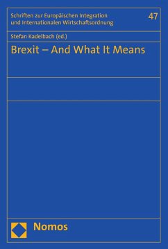 Cover Brexit - And What It Means (eBook, PDF)