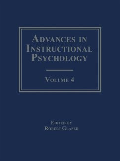 Cover Advances in instructional Psychology (eBook, PDF)