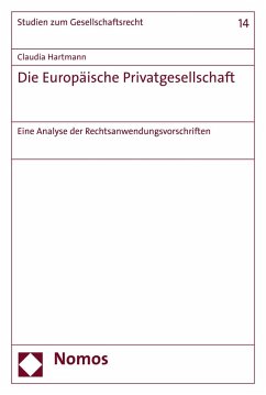 Cover Die Europäische Privatgesellschaft (eBook, PDF)