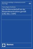 Der Richtervorbehalt bei der Blutprobenentnahme gemäß § 81a Abs. 2 StPO (eBook, PDF)