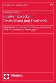 Insolvenzzwecke in Deutschland und Frankreich (eBook, PDF)